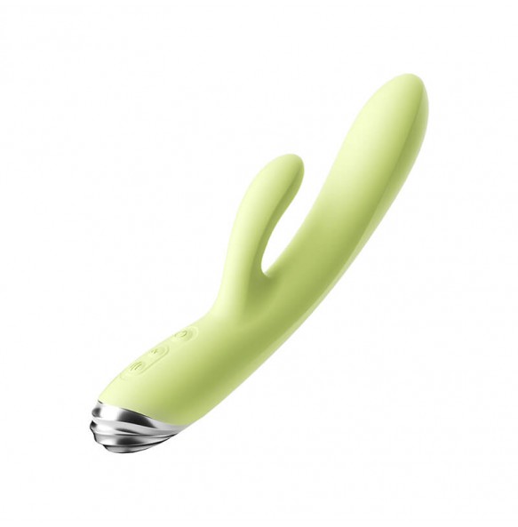 MizzZee - MiaoQu Dual Pleasure Vibrator (Chargeable - Green)